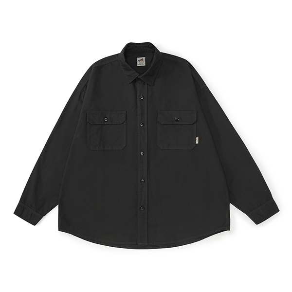 Front pocket design shirt E3014