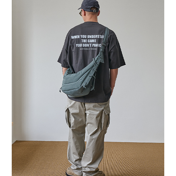 Side pocket design pants E3015
