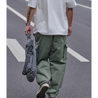 Side pocket design pants E3015