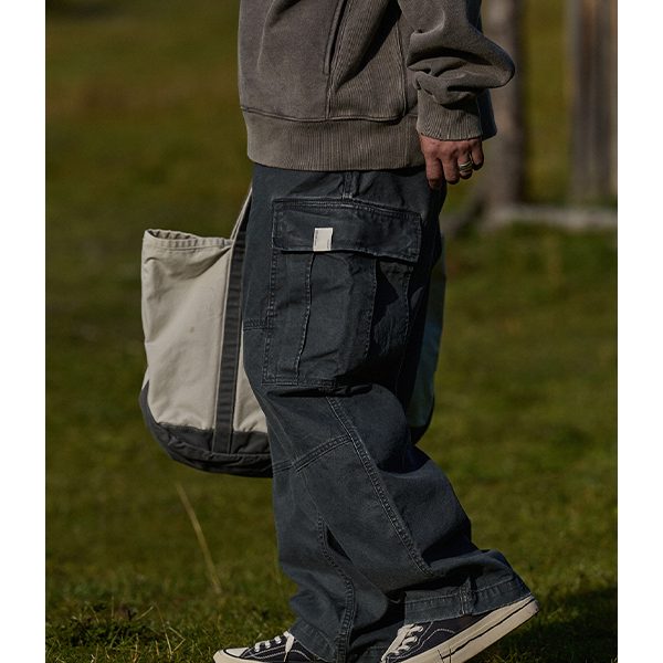 Side pocket design pants E3016