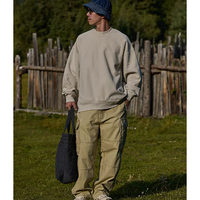 Side pocket design pants E3016