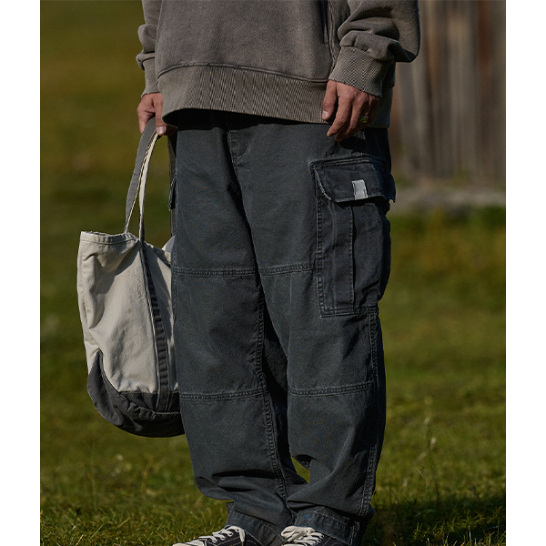 Side pocket design pants E3016