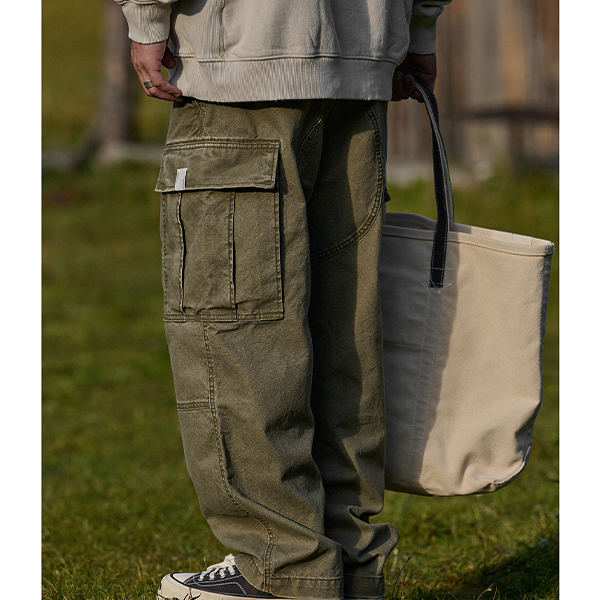 Side pocket design pants E3016