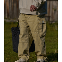Side pocket design pants E3016