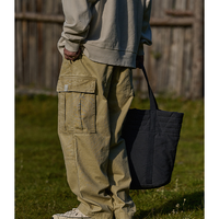 Side pocket design pants E3016
