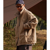 Front pocket design jacket E3018