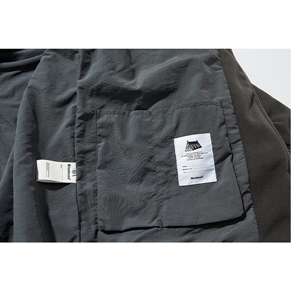 Front pocket design jacket E3018
