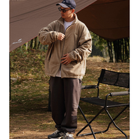 Front pocket design jacket E3018