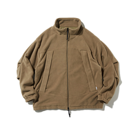 Front pocket design jacket E3018