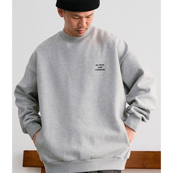 Back logo design sweat E3019