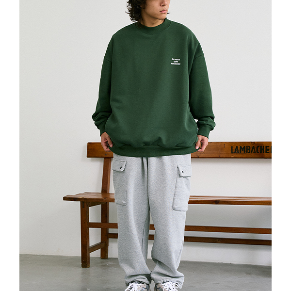 Back logo design sweat E3019
