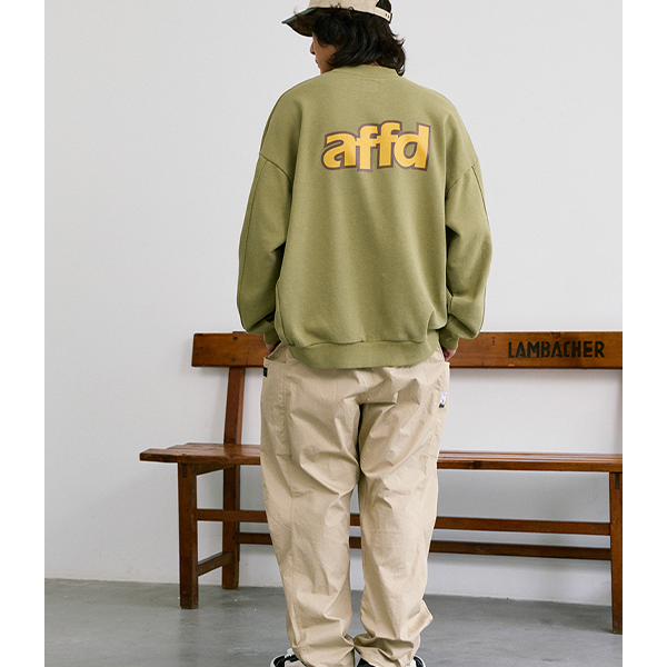Back logo design sweat E3019