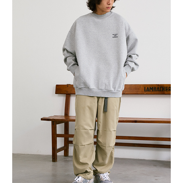Back logo design sweat E3019