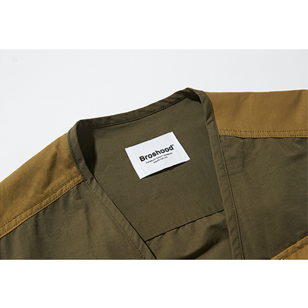 Front pocket design jacket E3020