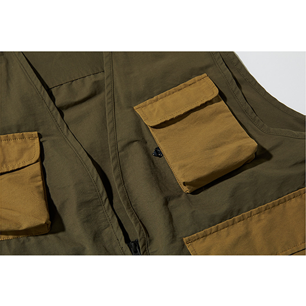 Front pocket design jacket E3020