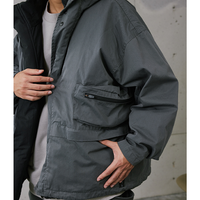 Front pocket design jacket E3022