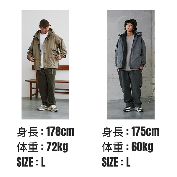 Front pocket design jacket E3022