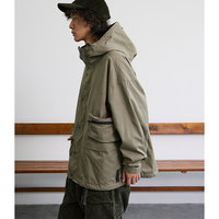 Front pocket design jacket E3022