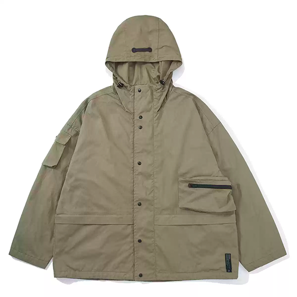 Front pocket design jacket E3022