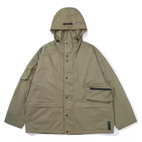 Front pocket design jacket E3022