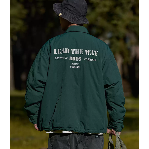 Back letter design jacket E3023