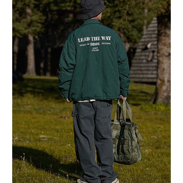 Back letter design jacket E3023