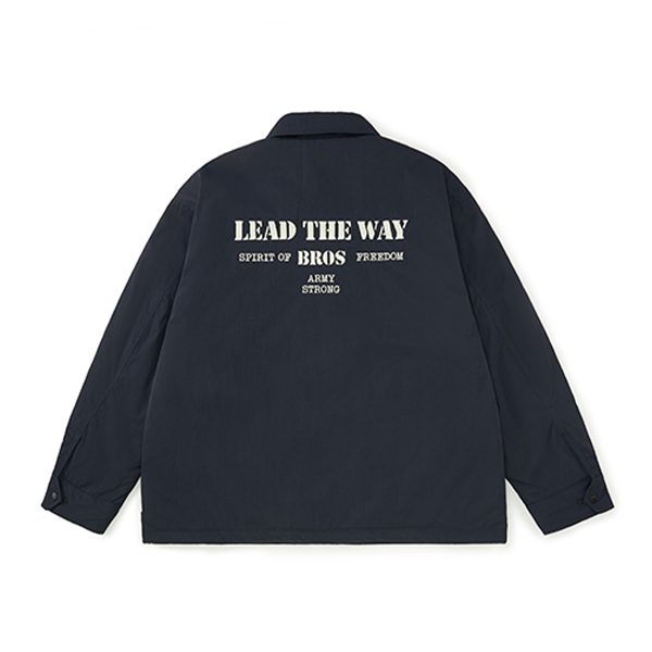 Back letter design jacket E3023