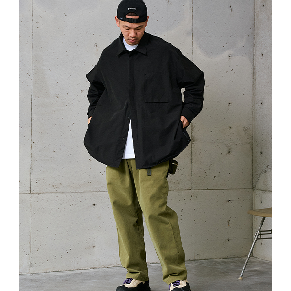 Front pocket design shirt E3024