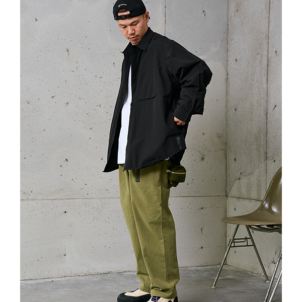 Front pocket design shirt E3024