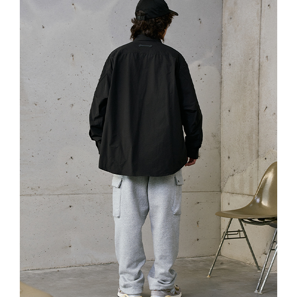 Front pocket design shirt E3024