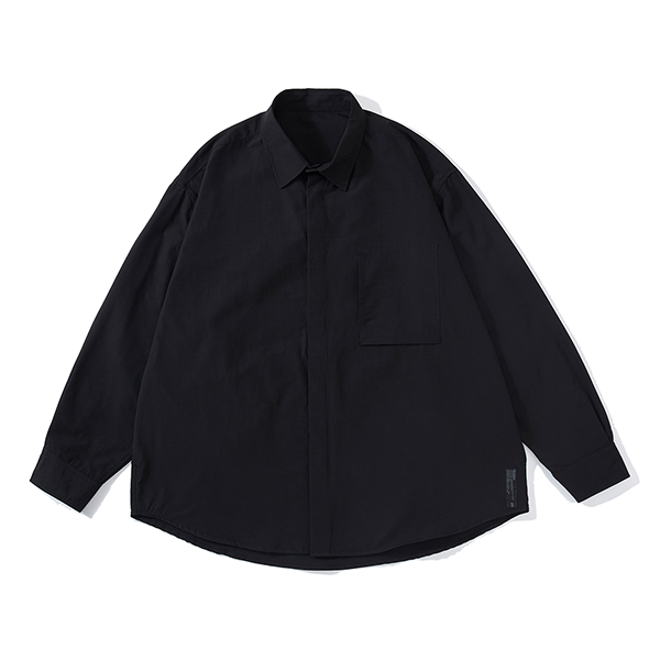 Front pocket design shirt E3024