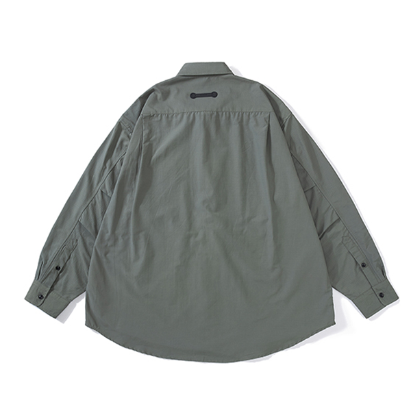 Front pocket design shirt E3024