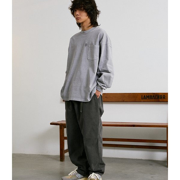 Back pocket design shirt E3025