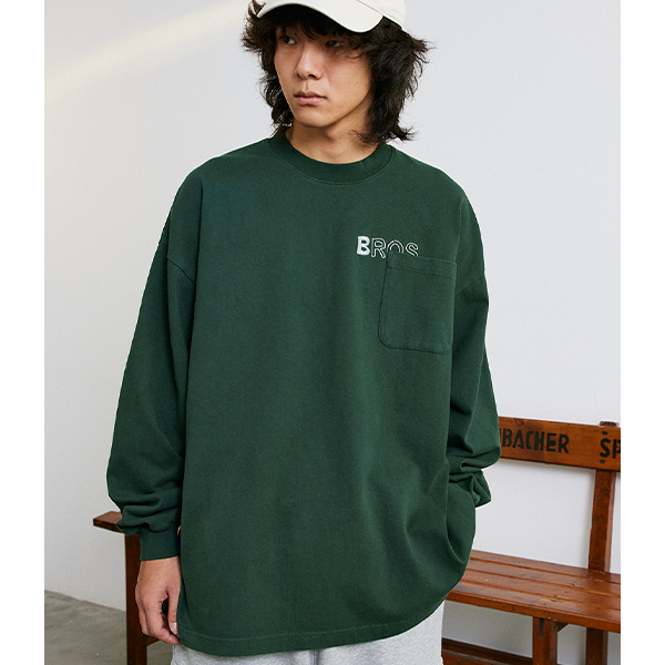 Back pocket design shirt E3025
