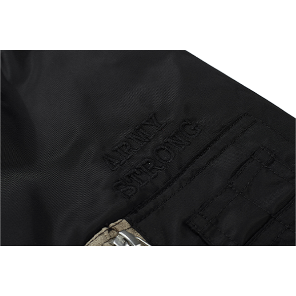 Front pocket design jacket E3027