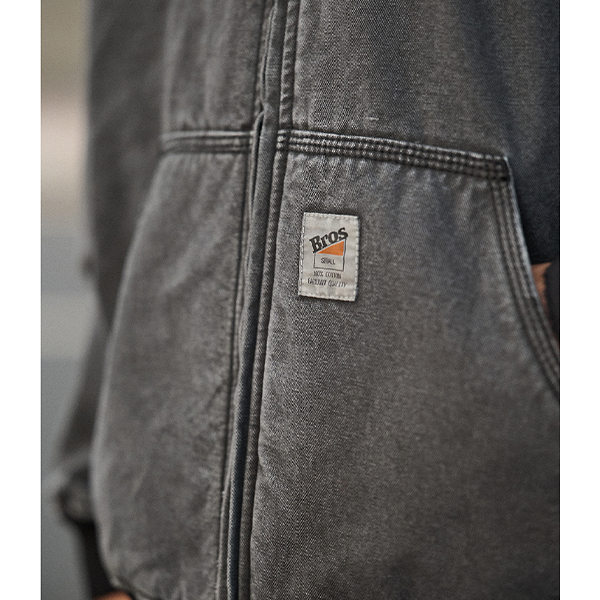 Front pocket design jacket E3029