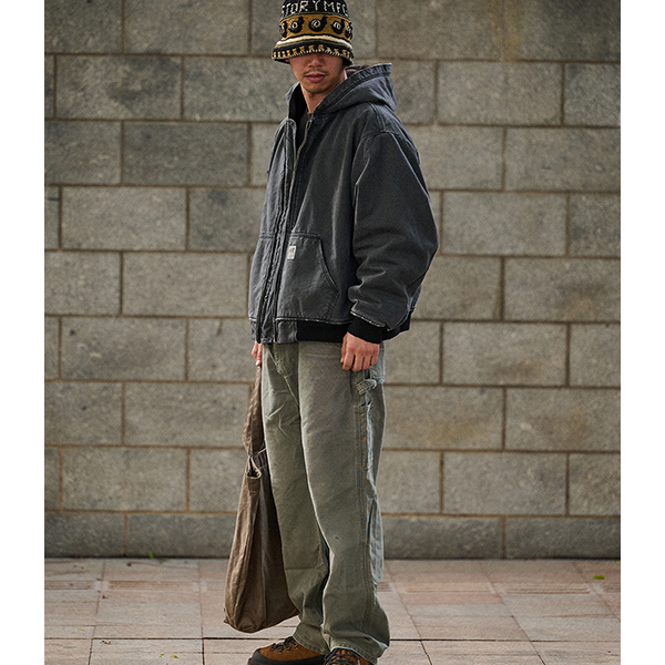 Front pocket design jacket E3029