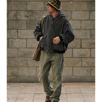 Front pocket design jacket E3029