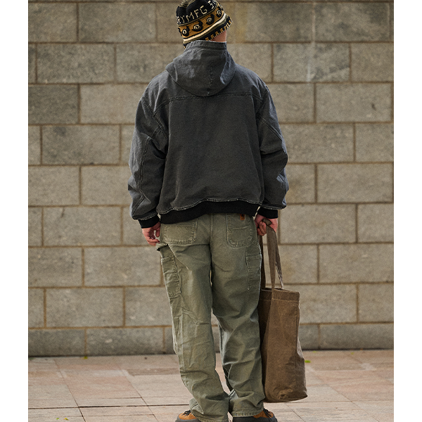 Front pocket design jacket E3029