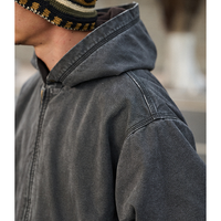 Front pocket design jacket E3029