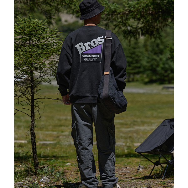 Back logo design sweat E3030
