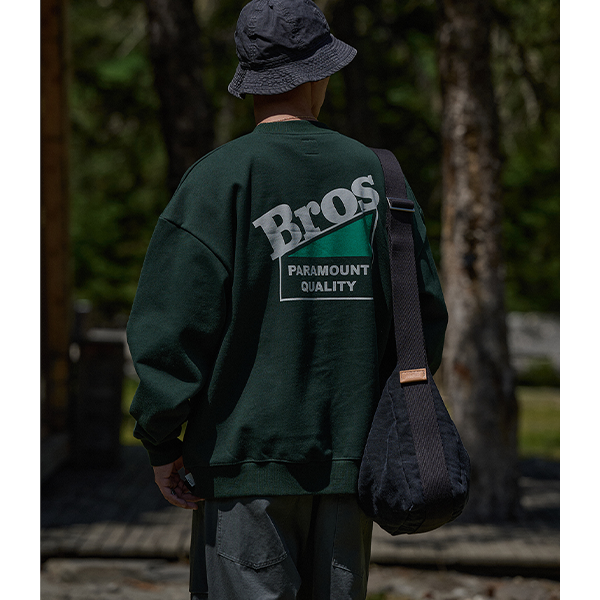 Back logo design sweat E3030