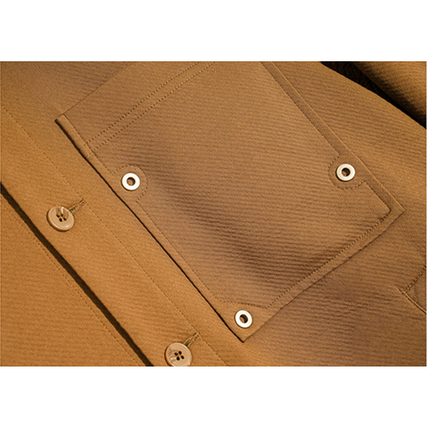 Front pocket design shirt E3034