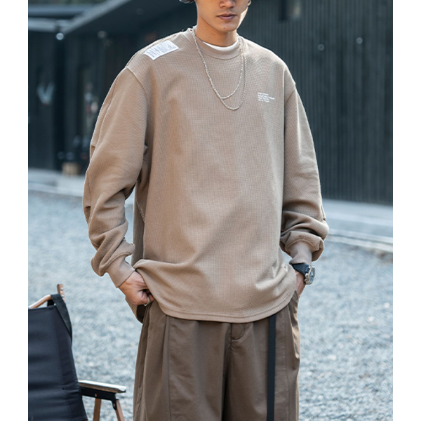 Front letter design sweat E3035