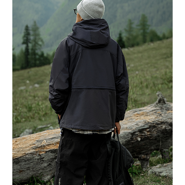 Front pocket design jacket E3036