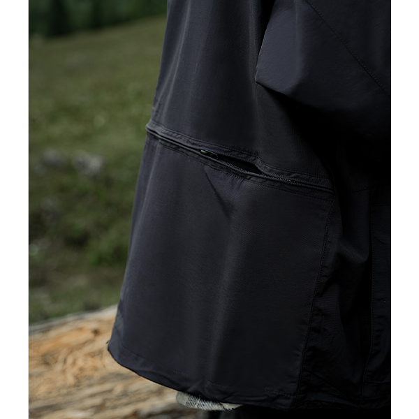 Front pocket design jacket E3036