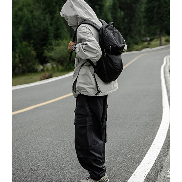 Front pocket design jacket E3036