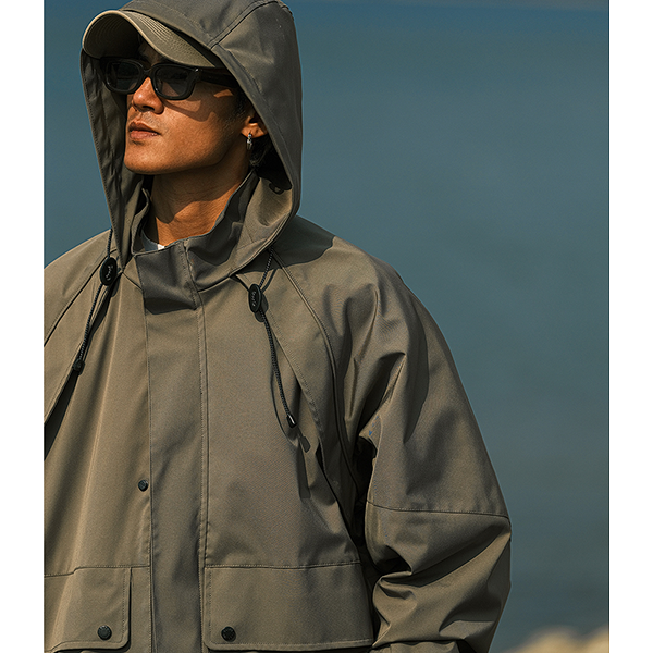 Front pocket design jacket E3041
