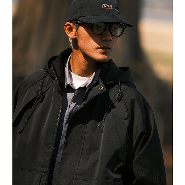 Front pocket design jacket E3041