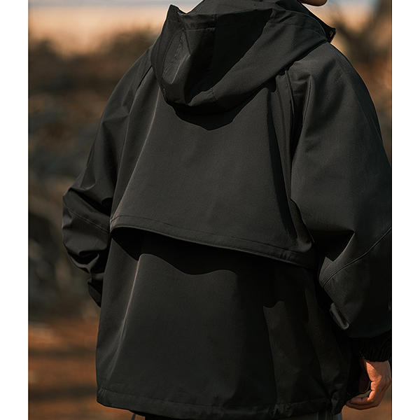 Front pocket design jacket E3041